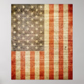 49 Star American Flag Poster (Voorkant)