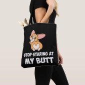 49 Stop met beginnen bij mijn kont Tote Bag (Dichtbij)