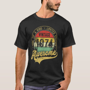 49 verjaardag 1974 Een soort T-shirt
