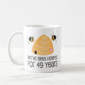 49e Jubileum Couple Gift Koffiemok (Links)