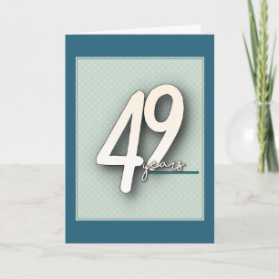 49e Jubileum Kaart