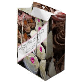 49e Jubileum voor bruiloft Medium Cadeauzakje (Voorkant Gekanteld)