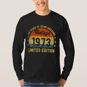 49e verjaardag  1973 beperkte uitgave t-shirt
