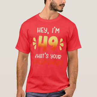 49e verjaardag 3 t-shirt