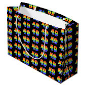 49e verjaardag: Fun Rainbow Event Nummer 49 Patroo Groot Cadeauzakje (Achterkant Gekanteld)