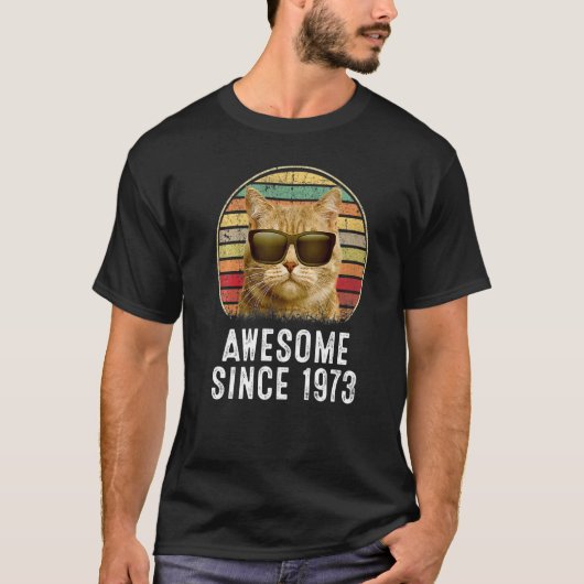49e verjaardag, Geweldige sinds 1973 T-shirt (Voorkant)