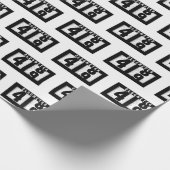 49e verjaardag Odometer Cadeaupapier (Hoek)