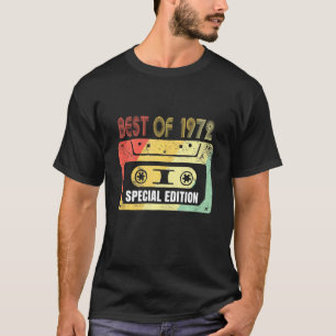 49e verjaardag speciale uitgave 1972 geboortedag t-shirt