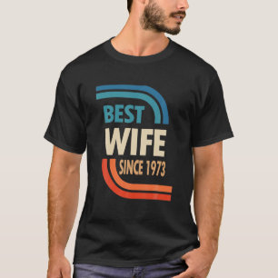 49e weddenschap Jubileum voor haar - Beste vrouw s T-shirt