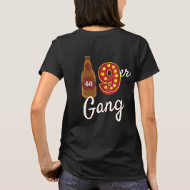 49ers Gang Funny Red en Gold Football T-shirt