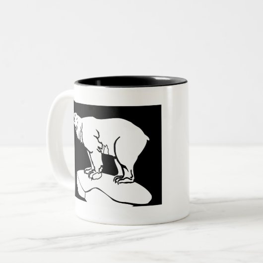 49th West Riding Infantry Division Tweekleurige Koffiemok (Voorkant links)