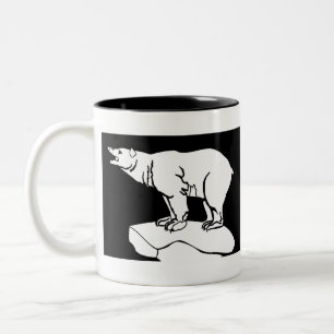 49th West Riding Infantry Division Tweekleurige Koffiemok