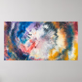 4.000 olieschilderijen. Colorful creative abstract Poster (Voorkant)