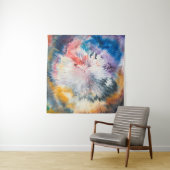 4.000 olieschilderijen. Colorful creative abstract Wandkleed (In Situ (horizontaal))