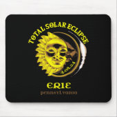 4.08.24 Totaal Zonsverduistering 2024 Erie Pennsyl Muismat (Voorkant)