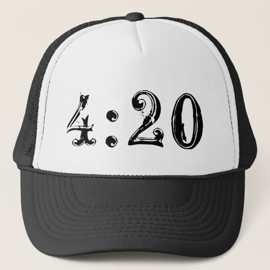 4:20 pet met Trucker-stijl Zeer heet (Voorkant)