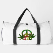 4 20 Rasta Peace Weed Plunjezak (Achterkant)