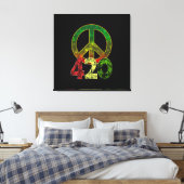 4 20 Vrede Canvas Afdruk (Insitu (Slaapkamer))