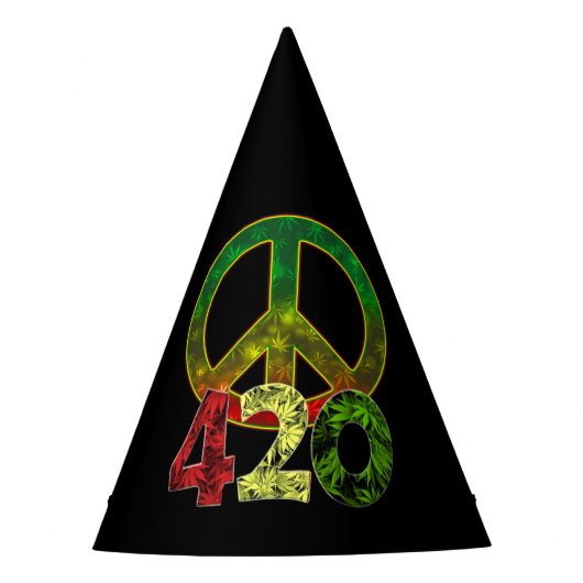 4 20 Vrede Feesthoedjes (Voorkant)