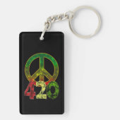 4 20 Vrede Sleutelhanger (achterkant)