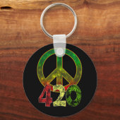 4 20 Vrede Sleutelhanger (Voorkant)