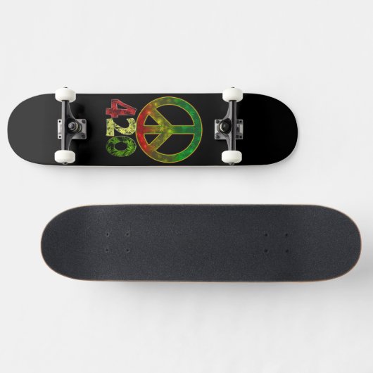 4 20-wattenrennen vrede persoonlijk skateboard (Horizontaal)