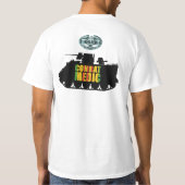 4/23e Inf. CMB VSM Track voor- en achterafdruk Shi T-shirt (Achterkant)