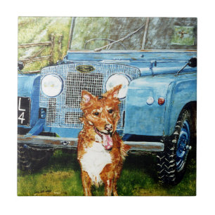 4,25-inch vierkant decoratief keramisch tegels tegeltje