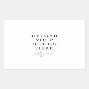 4,25 x 2,7-inch rechthoekig label - liggend