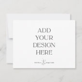 4,25 x 5,5-inch Kaart afdrukken | Je eigen toevoeg (Voorkant)