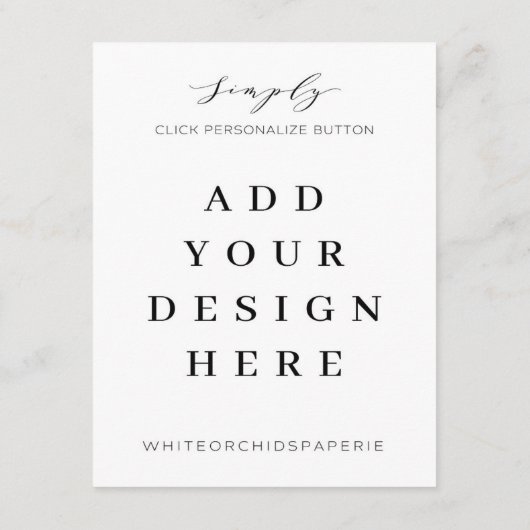 4,25 x 5,5-inch Kaarten afdrukken (Achterkant)