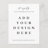 4,25 x 5,5-inch Kaarten afdrukken (Voorkant)