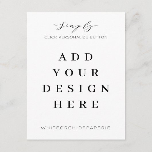 4,25 x 5,5-inch Kaarten afdrukken (Voorkant)