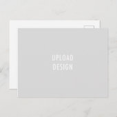 4.25x5.25 Briefkaart Upload uw ontwerp (Voorkant / Achterkant)