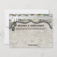 4.25x5.5 Advice Card Army OCP Camo Uniform Camofla