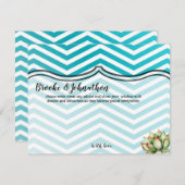 4.25x5.5 Advies Kaart Boho Cacti Cactus Succulent  (Voorkant / Achterkant)