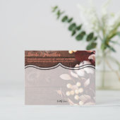 4.25x5.5 Advies Kaart Cotton Branch op Dark Wood S (Staand voorkant)