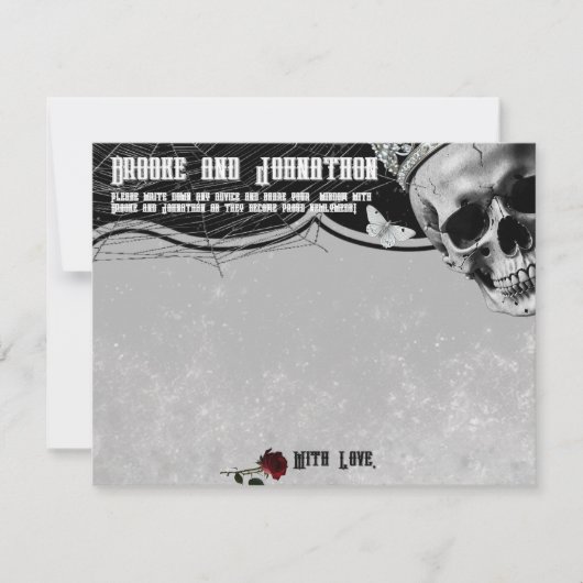 4.25x5.5 Advies Kaart Haunting Adeline Zade Meadow (Voorkant)