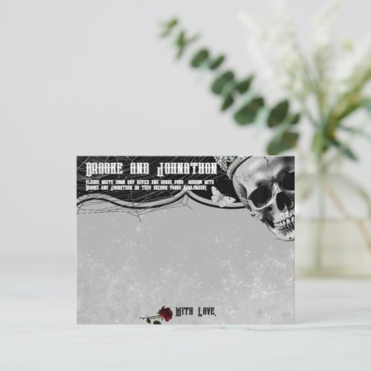 4.25x5.5 Advies Kaart Haunting Adeline Zade Meadow (Staand voorkant)