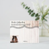 4.25x5.5 Advies Kaart laarzen Landelijk Rustiek We (Staand voorkant)