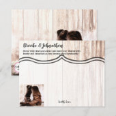 4.25x5.5 Advies Kaart laarzen Landelijk Rustiek We (Voorkant / Achterkant)