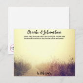 4.25x5.5 advies Kaart Sunrise Pathway wandelpad (Voorkant / Achterkant)