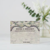 4.25x5.5 Advieskaart Leger OCP Camo Uniform Camouf Kaart (Staand voorkant)