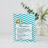 4.25x5.5 Richting Kaart Boho Cacti Cactus Succulen (Staand voorkant)