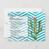 4.25x5.5 Richting Kaart Boho Cacti Cactus Succulen (Voorkant)