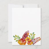 4.25x5.5 Richting Kaart boho hert Buck Head Browni (Achterkant)