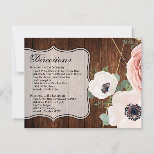 4.25x5.5 Richting Kaart Geometrische Landschuur Wo (Voorkant)