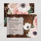 4.25x5.5 Richting Kaart Geometrische Landschuur Wo (Voorkant / Achterkant)