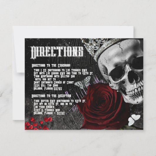 4.25x5.5 Richting Kaart Haunting Adeline Zade Mead (Voorkant)