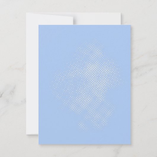 4.25x5.5 Richting Kaart Zeepaardje Zee Ocean Beach (Achterkant)